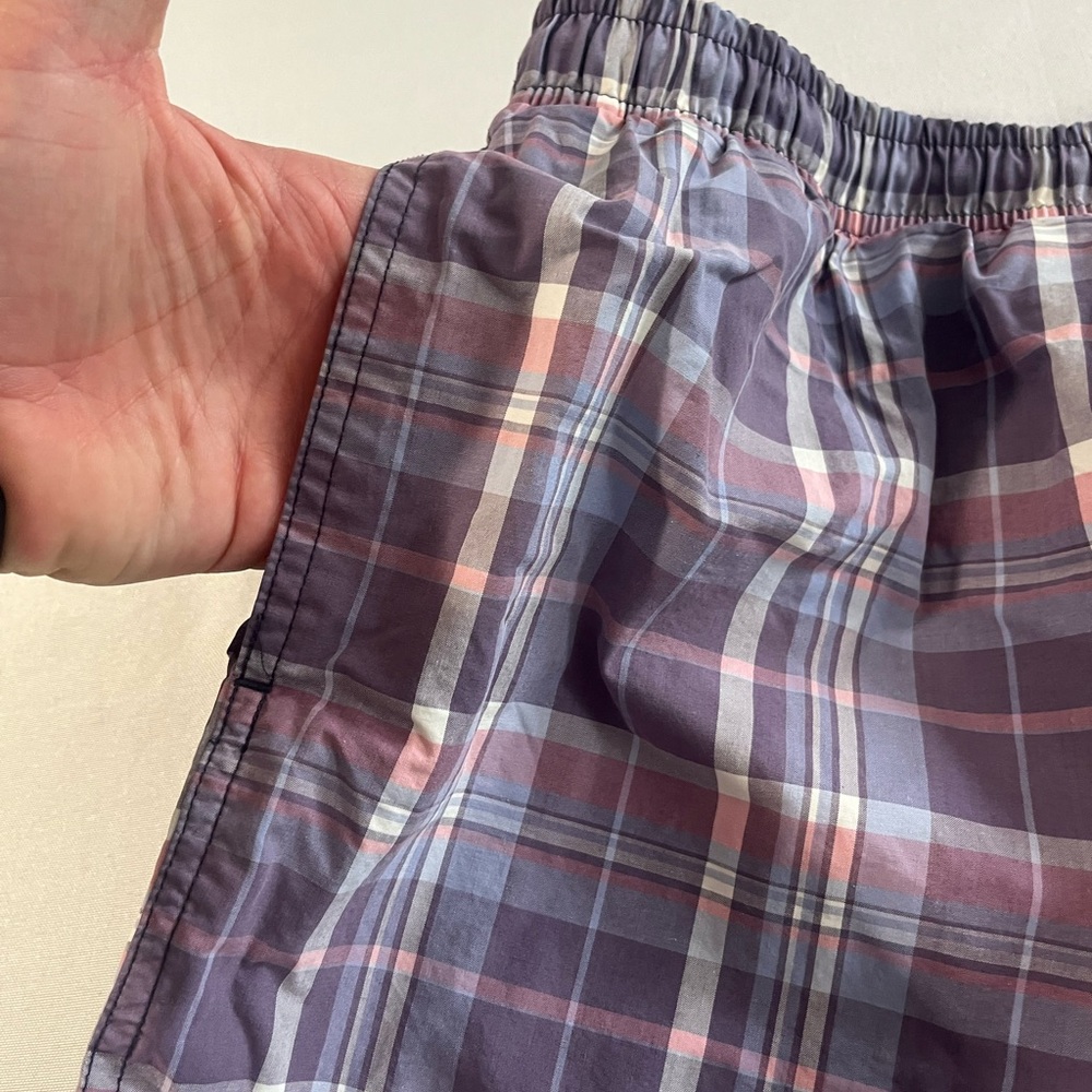 Tommy Hilfiger • Vintage Plaid Swim Trunks - Picture 9 of 10